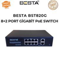 Besta 8+2 Port  Gigabit 10/100/1000 PoE Switch BST820G