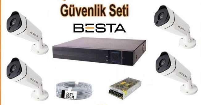 4 lü 1080p kamera seti fiyatı