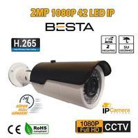 1080p Full HD 3 Kameralı  IP POE Güvenlik Seti BG-1133