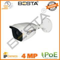 2 Kameralı 4MP IP PoE Tak-Çalıştır Güvenlik Kamerası Seti BG-1122