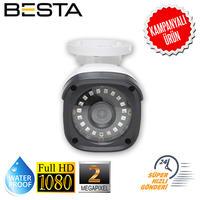 2 MP 1080P 6 Atom Led Gece Görüşlü AHD Kamera BT-9660 