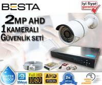 2 MP 1080P FULL HD 1 Kameralı Ahd Güvenlik Seti  BG-1411