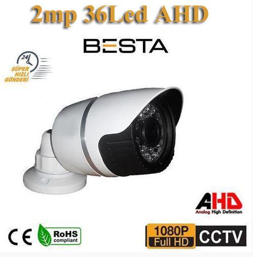 2MP 1080P Ahd Metal Kasa 36 Led Bullet Kamera ( BT-8975 )