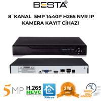 8 KANAL NVR İp Kamera Kayıt Cihazı 1080p NVR-5108