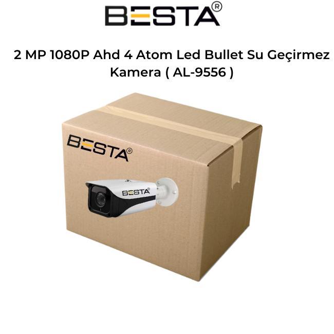 2 MP 1080P Ahd 4 Atom Led Bullet Su Geçirmez Kamera 30 ADET ( AL-9556 )
