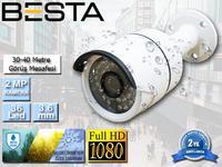 2 MP 36 LED 1080P Metal Kasa Ahd Kamera BT-8035 Güvenlik Kamerası 30 Adetlik Koli