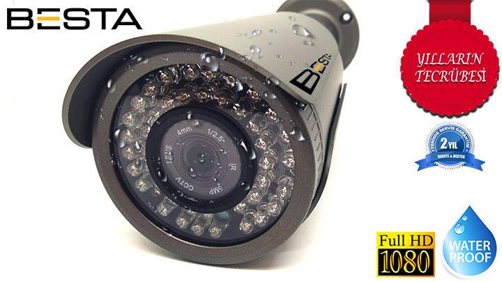 2MP 1080p AHD 42 Led Gece Görüşlü Güvenlik Kamerası BT-8143
